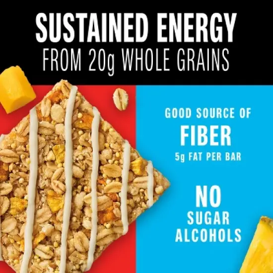 KIND Health Grains Energy Pineapple Mango Protein Bars - 5ct image {4}