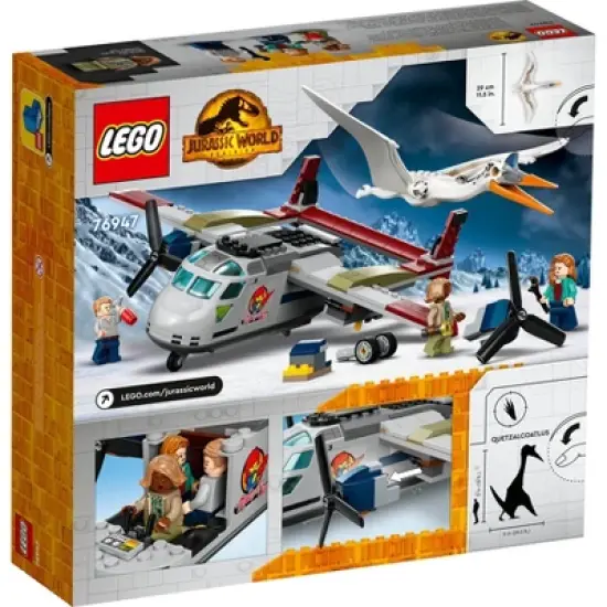 LEGO Jurassic World Quetzalcoatlus Plane Ambush Toy 76947 image {3}