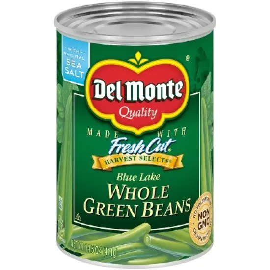 Del Monte Whole Green Beans - 14.5oz image {4}