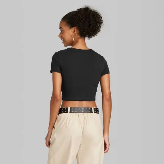 Women's Short Sleeve Crewneck T-Shirt - Wild Fable&trade; image {2}