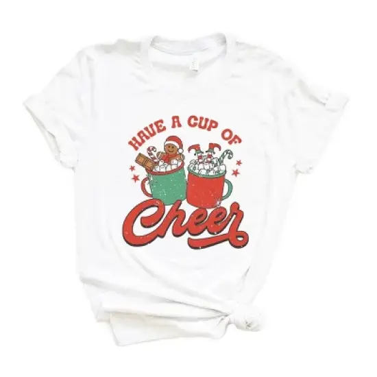 Simply Sage Market Women's Retro Cup Of Cheer  Short Sleeve Graphic Tee image {3}