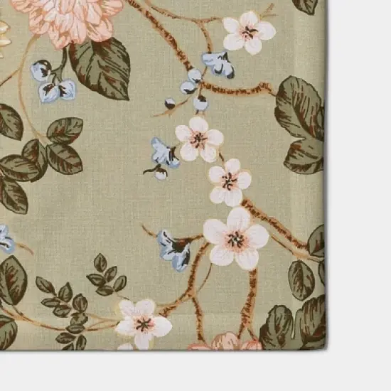 72"x14" Botanical Floral Table Runner - Threshold&trade; image {2}