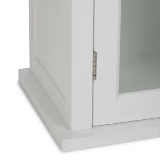 Hayes Single Door Wall Cabinet White - WyndenHall image {5}