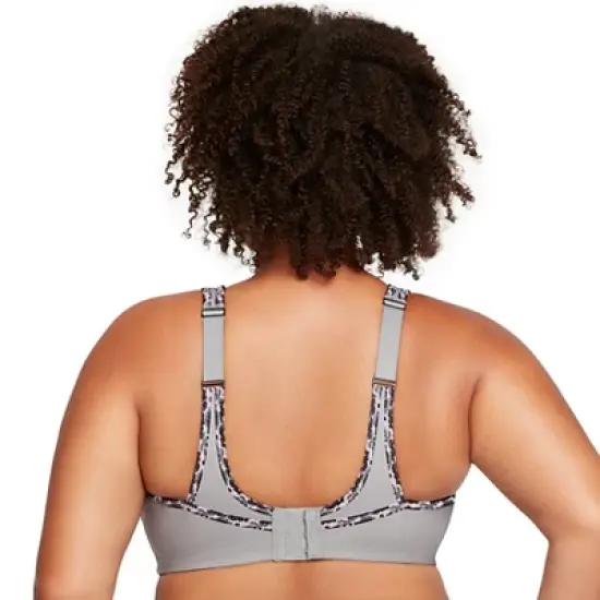 Glamorise Womens No-Bounce Camisole Sports Wirefree Bra 1066 Soft Gray image {1}