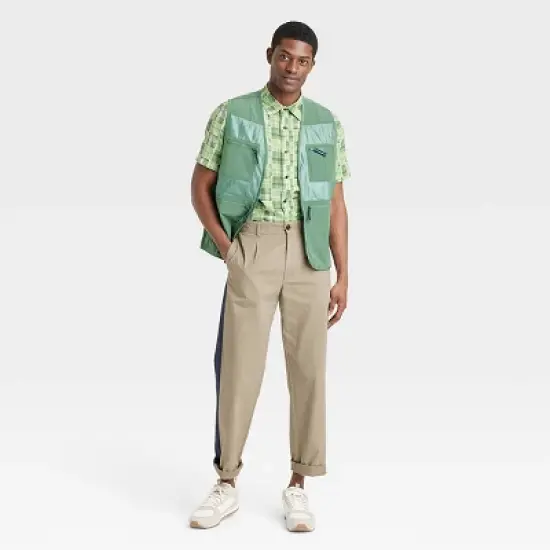 Houston White Adult Essential Chino Pants - Green image {2}