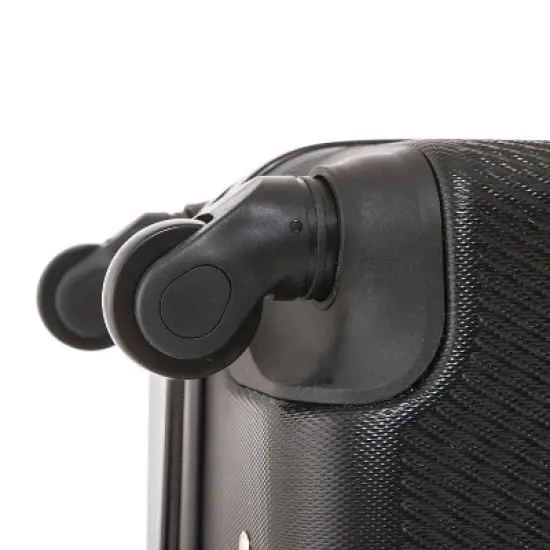 DUKAP Discovery Lightweight Hardside Medium Checked Spinner Suitcase image {6}