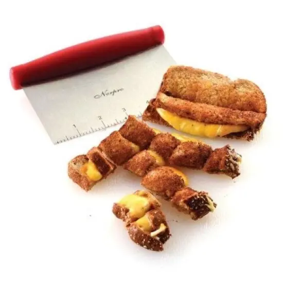 Norpro 6" Grip-EZ Handle Stainless Steel Food Chopper / Scraper image {5}