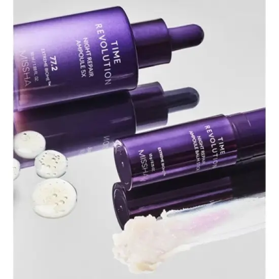 Missha Time Revolution Night Repair Ampoule 5X -1.69 fl.oz. image {10}