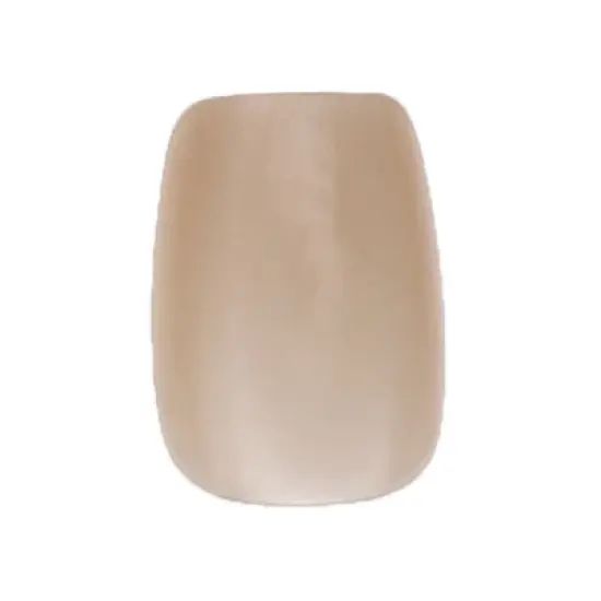 Unique Bargains Women's Full Coverage Fake Nails XS Gray Pink 1 Pc image {2}