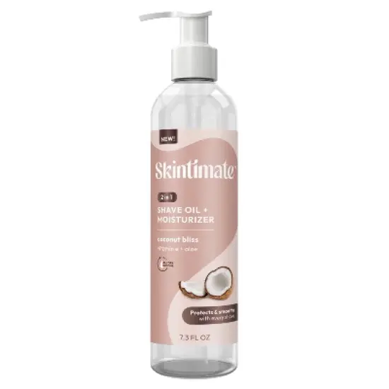 Skintimate 2 in 1 Shave Oil + Moisturizer - Coconut Bliss - 7.3 fl oz image {9}