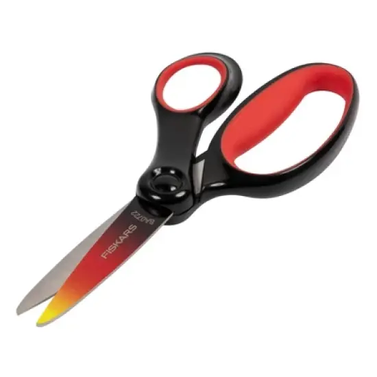 Fiskars Pointed-Tip Softgrip School Supplies Big Kids Scissors for Kids 8 to 11 - 6" Scissors Black Ombre image {4}