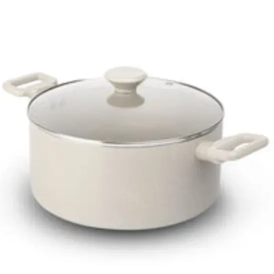 Granitestone Desert Collection Beige 20 Piece Nonstick Cookware Set with Utensils image {2}