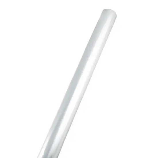 JAM PAPER Silver Metallic Gift Wrapping Paper Roll - 2 packs of 25 Sq. Ft.: Shiny Solid Wrap for All Occasions image {1}