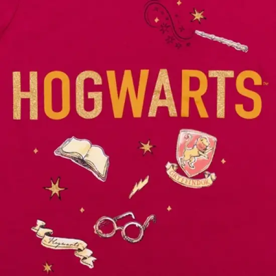 Harry Potter Hogwarts 3 Piece Outfit Set: T-Shirt Skirt Headband  image {6}