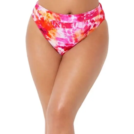 Swimsuits for All Women&rsquo;s Plus Size High Leg Swim Brief image {4}