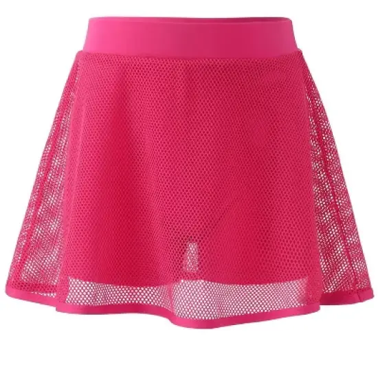 Girls Athletic Tennis Skirts Shorts Elastic High Waisted Mesh Golf Sport Skorts with 2 Pockets for Kids 4-13Y image {2}