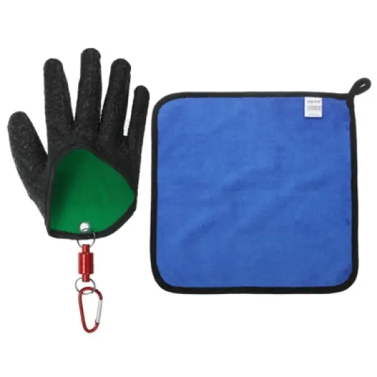 Unique Bargains Waterproof Puncture Resistant Non-Slip Fishing Gloves (Right) image {4}