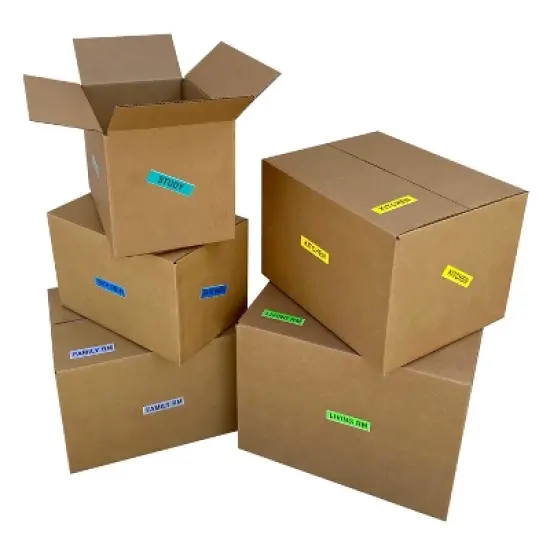 UBMOVE Moving Box Combo 16 Medium, 16 Small, & Labels image {2}