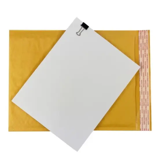 UOFFICE Pack of 25 Kraft Bubble Mailers 9.5" x 14.5" #4 Self-Seal Padded Envelopes image {6}