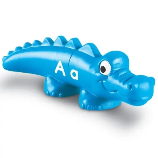 Learning Resources Snap N Learn Alphabet Alligators, 26 Double-Sided Pieces, Ages 18 mos+ image {5}
