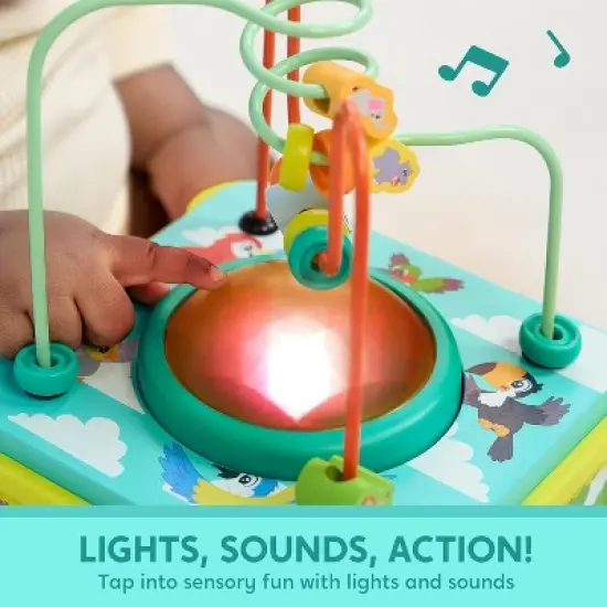 Joyfy Wooden Activity Cube, JungleMontessori Toys, Baby Educational Learning Toys for Toddlers 1 2 3 Year Old, Easter Birthday Gift for Boys Girls image {3}