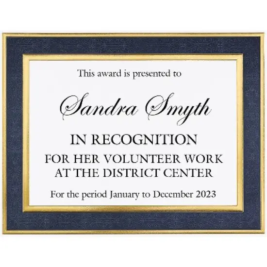 Great Papers Certificates 8.5" x 11" Black/Gold 15/Pack (20103772) image {2}