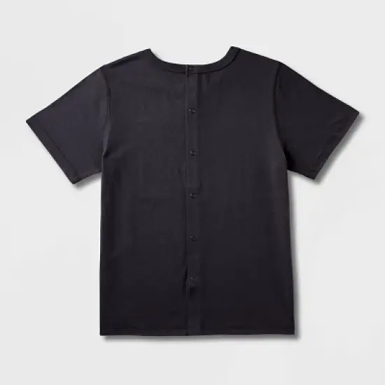 Boys' Marvel Avengers Adaptive Short Sleeve Graphic T-Shirt - Charcoal Gray  image {1}