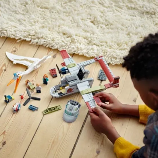 LEGO Jurassic World Quetzalcoatlus Plane Ambush Toy 76947 image {4}