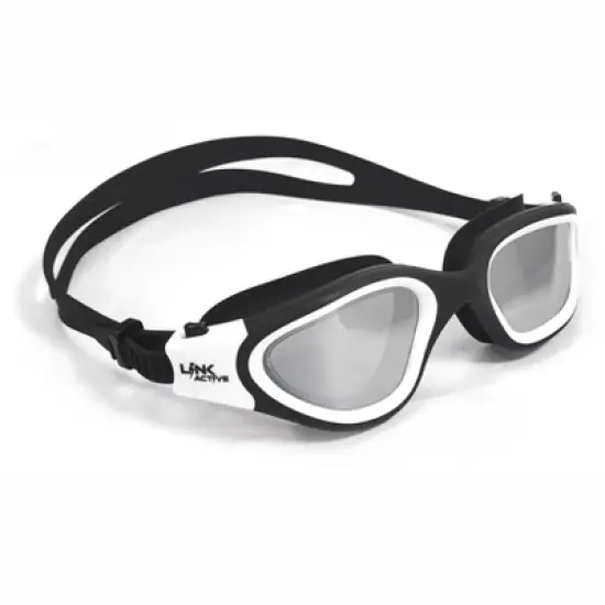 Link Active Wide View Swim Goggles Polarized UV Protection Open Waters Indoor Outdoor Pool Anti Fog For Adults image {15}