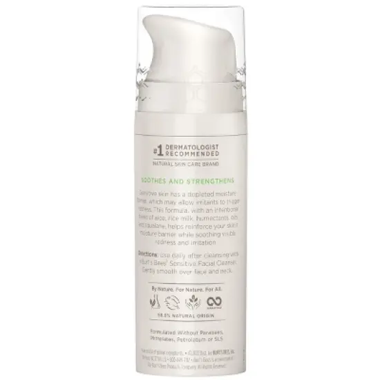 Burt's Bees Daily Face Moisturizer for Sensitive Skin - 1.8oz image {5}