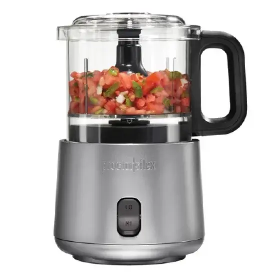 Proctor Silex 3.5 Cup Food Chopper Gray - 72870: Electric Veggie Chopper & Dicer, Dishwasher-Safe, 350W, Silver image {8}