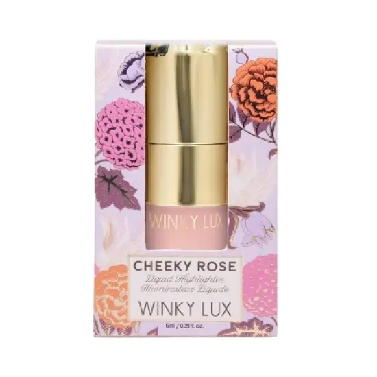 Winky Lux Cheeky Rose Liquid Highlighter - 0.21 fl oz image {2}