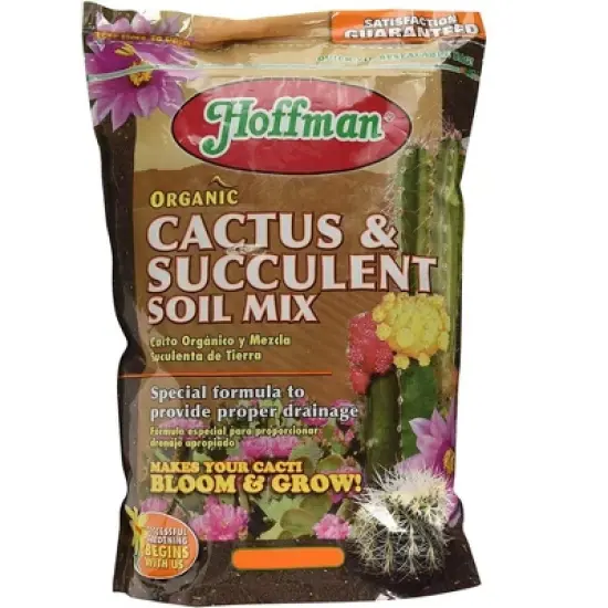 Hoffman Organic Cactus and Succulent Soil Mix to Provide Proper Drainage and Improve Growth in Cacti image {5}