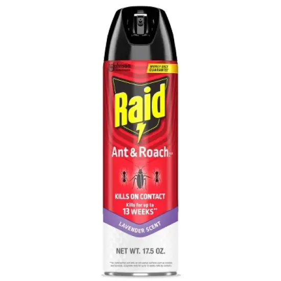 Raid Ant and Roach Killer Bug Spray - Lavender Scent - 17.5oz image {13}