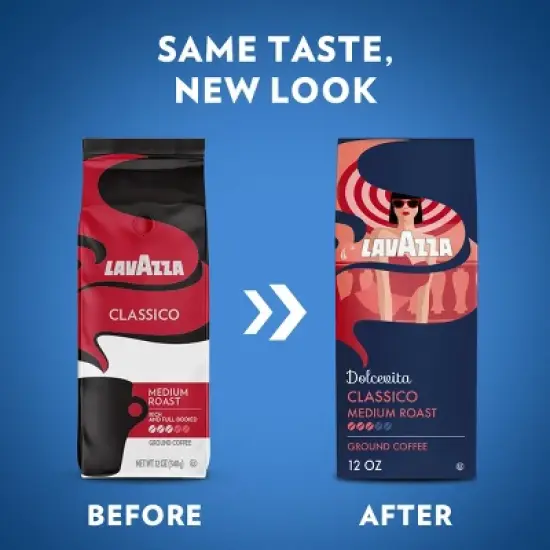 Lavazza Classico Medium Roast Ground Coffee - 12oz image {2}
