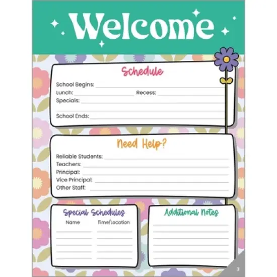 Carson Dellosa Education Retro Remix Teacher Planner image {3}