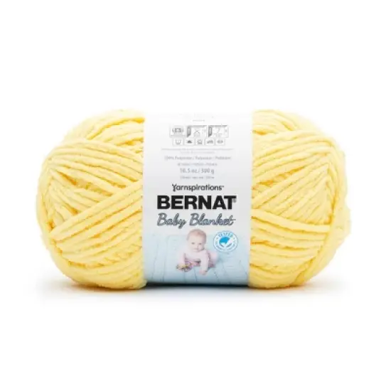 Bernat Baby Blanket Big Ball Yarn 24 Pack-Buttercup image {8}