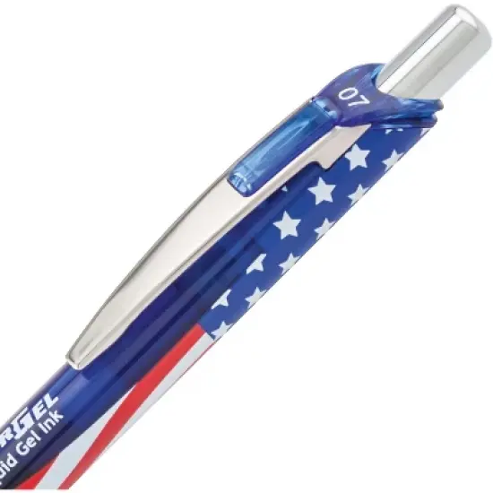 Pentel Stars & Stripes Edition EnerGel RTX Pens BL77USABP3A image {4}