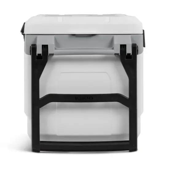 Igloo Latitude 137 Cans 90 Quart Rolling Cooler - White: Polyethylene, Tow Handle image {7}