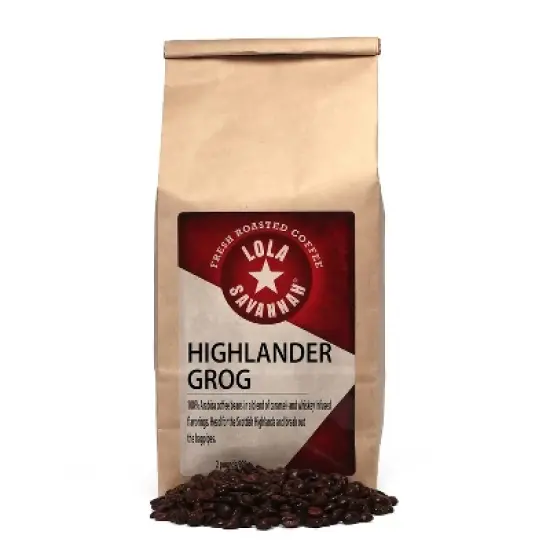Lola Savannah Highlander Grog Whole Bean Caffeinated Coffee - 32oz image {8}