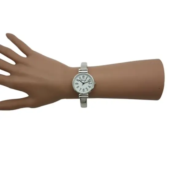 Olivia Pratt Everyday Silver Bangle Women Watch image {2}