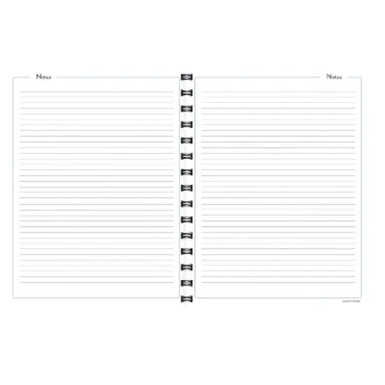 Kahootie Co. Kahootie Co Undated Monthly Calendar 9" x 11.5" Teal Design (ITKCTD) ITKCLTD image {3}