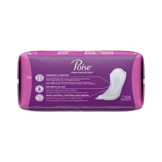 Poise Original Design Postpartum Incontinence Pads for Women - Ultimate Absorbency image {8}