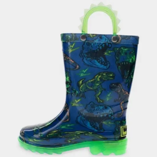 Western Chief Toddler Boys' Diego Rain Boots - Blue image {1}