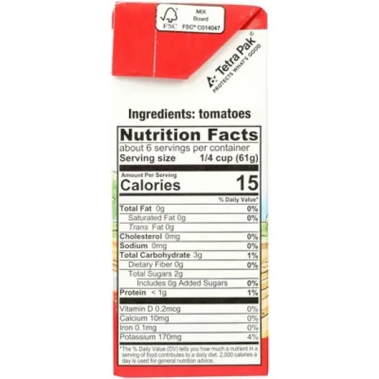 Pomi Chopped Tomatoes - Case of 12/13.8 oz image {3}