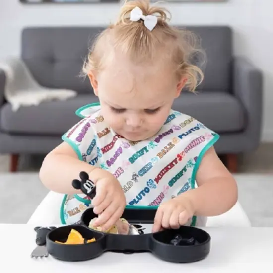 Disney SuperBib Waterproof Feeding Bibs - Mickey and Friends - 3pk image {3}