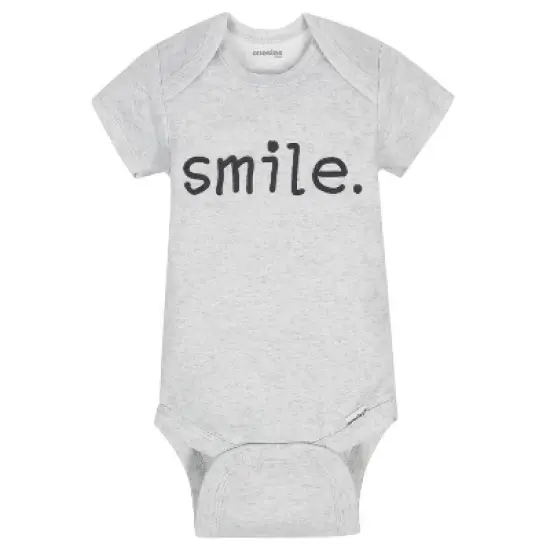 Onesies Brand Baby Neutral Short Sleeve Bodysuits, 8-pack image {2}