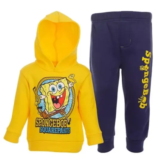 SpongeBob SquarePants Fleece Hoodie and Pants Outfit Set Toddler  image {5}