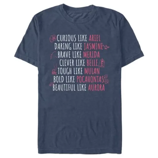 Men's Disney Princess Traits T-Shirt image {3}