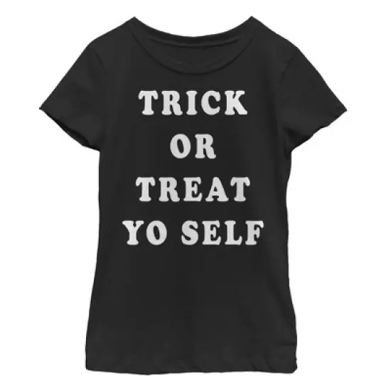 Girl's Lost Gods Halloween Trick Or Treat Yourself T-Shirt image {3}